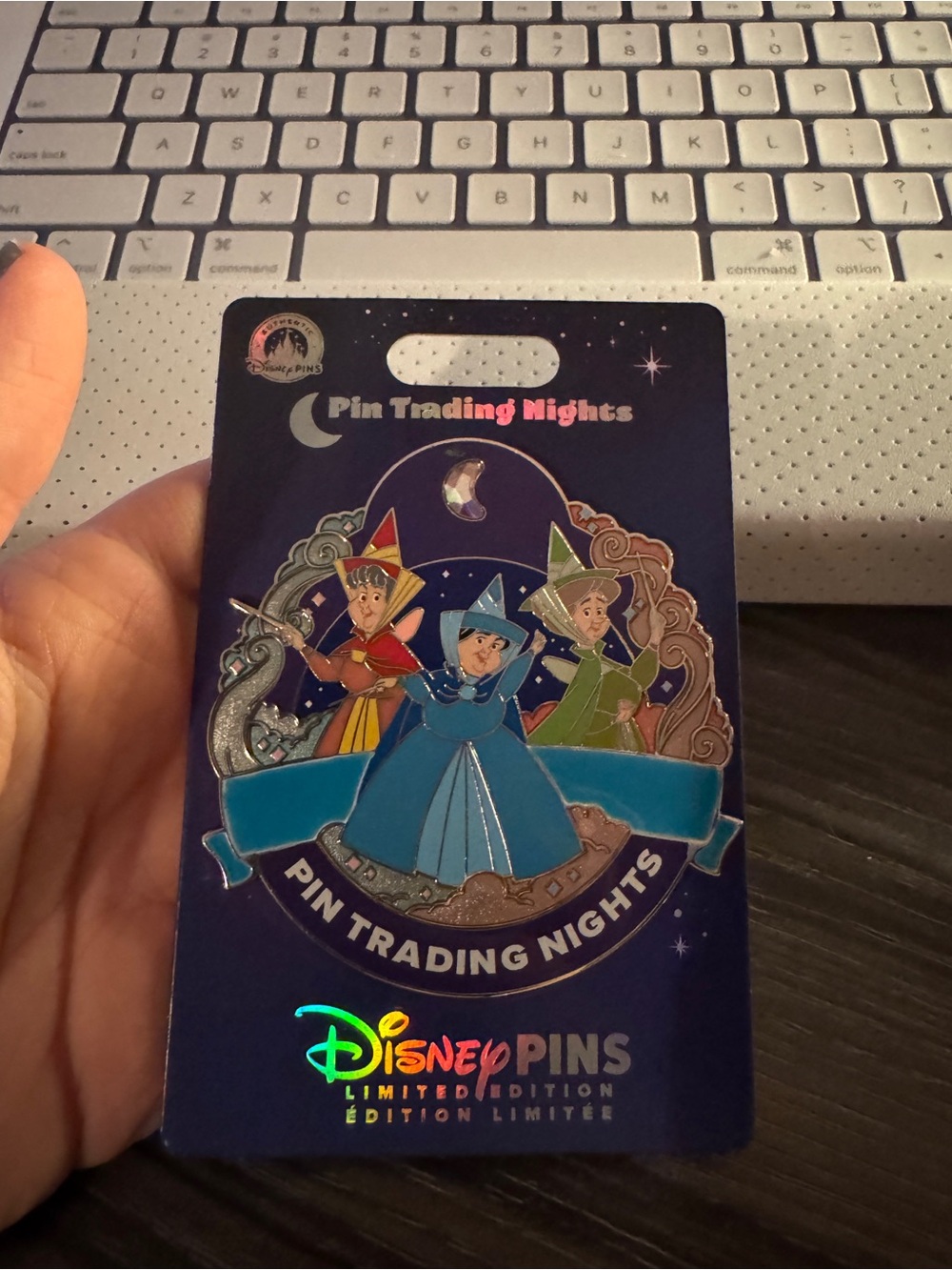 2026 Disney Parks WDW Pin Trading Night Mini-Jumbo 3 Fairies Pin LE500